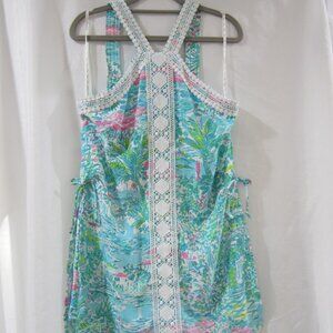 Lilly Pulitzer 2 Ryder Romper Dress Sunshine City